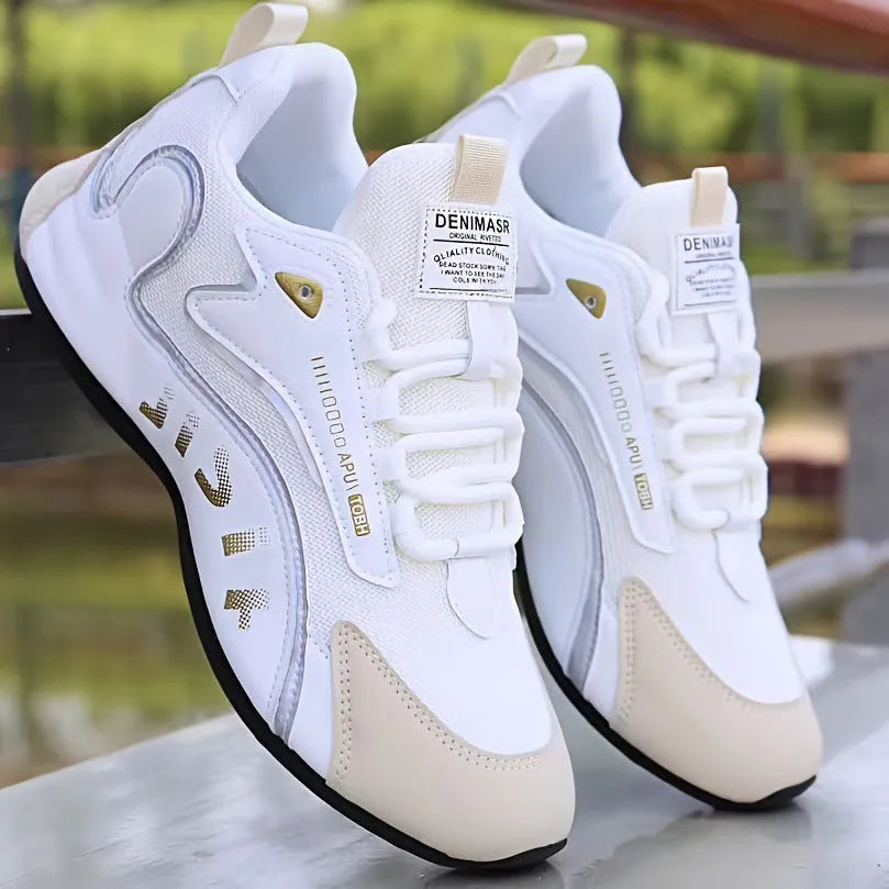 Fashion Colorblock Lace-up Sneakers For Men - Bellarte Enchanté Fashion Colorblock Lace-up Sneakers For Men